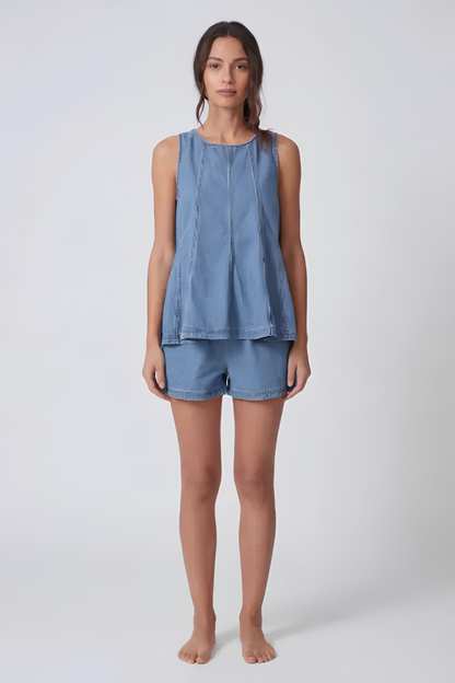 Mira™ | Casual Losse Denim Set