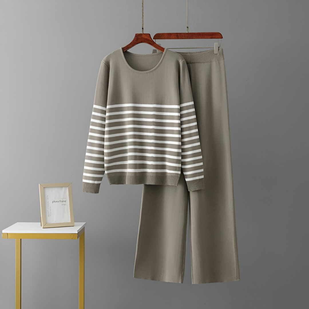 Mila™ | Moderne gebreide tweedelige set 5