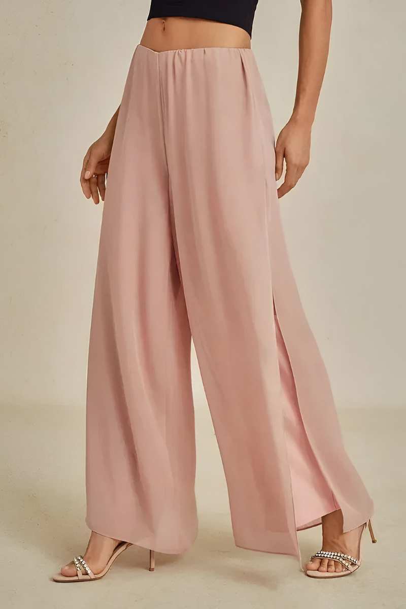 Keva™ | Elegante Soepelvallende Wijde Broek