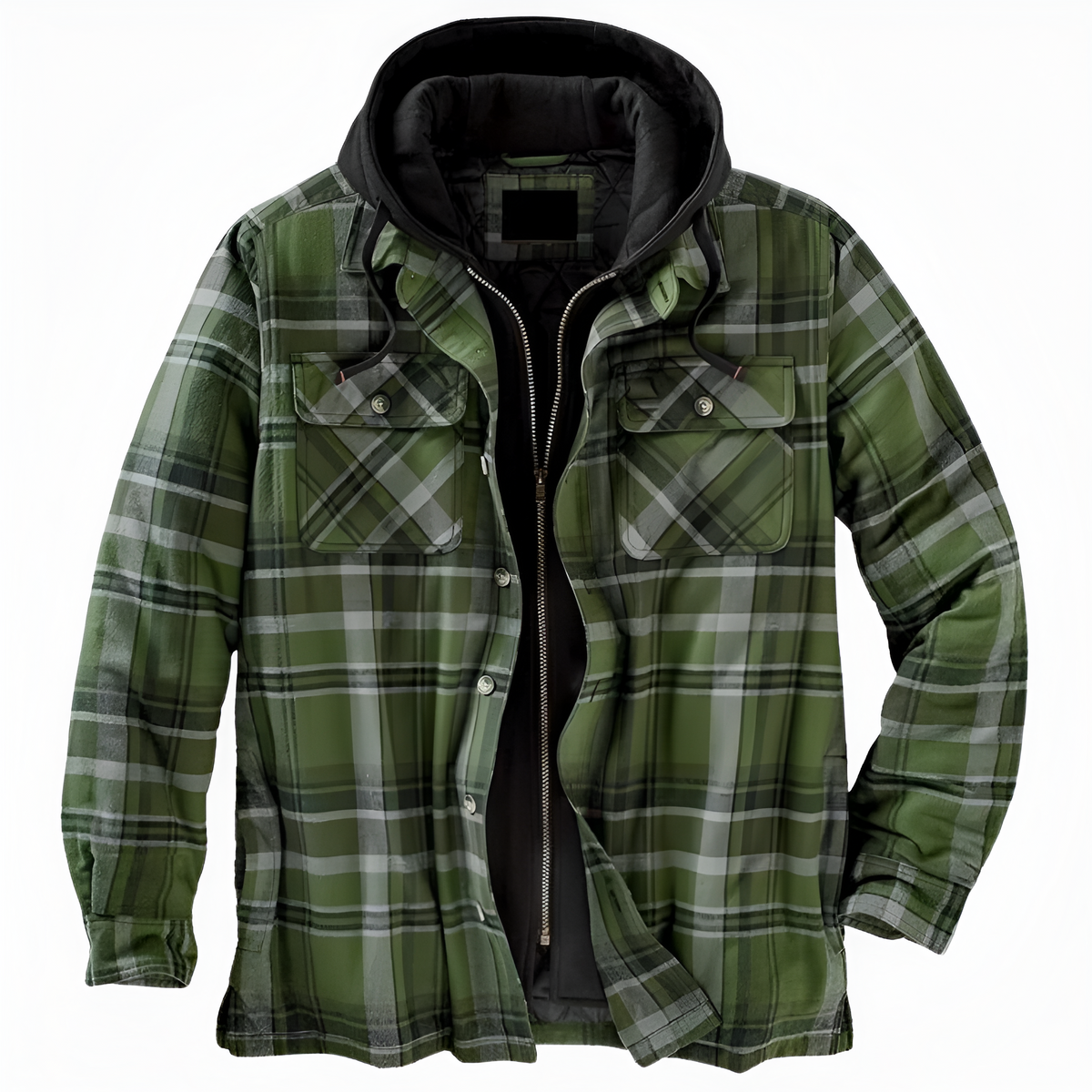 Rakel™ | Geruite premium overhemdjas 6