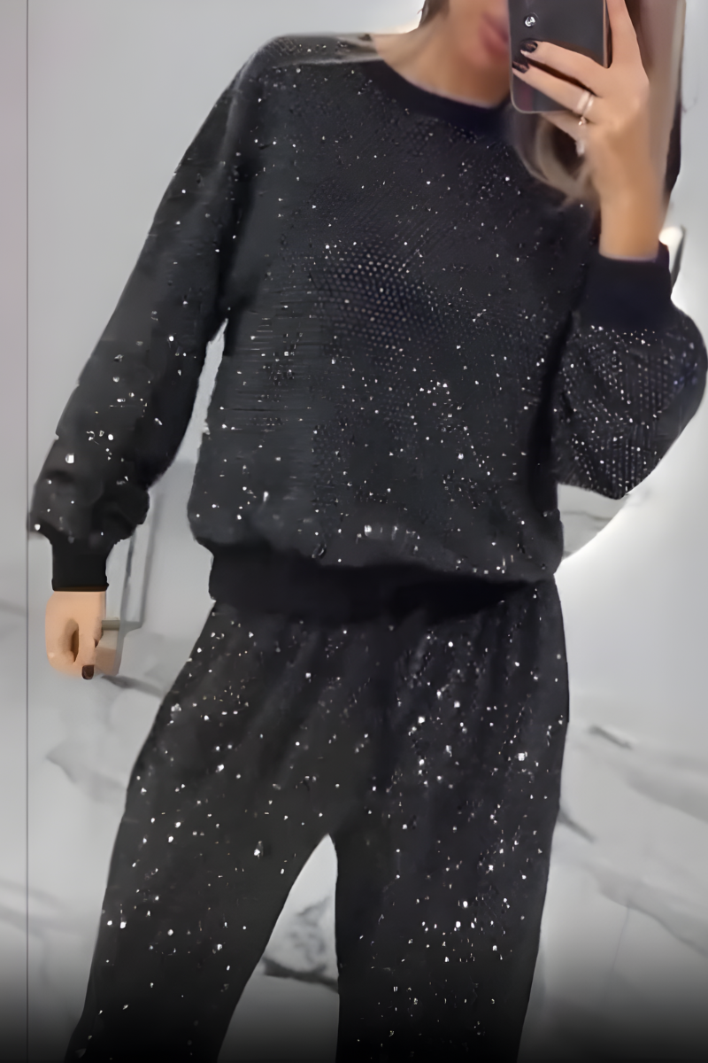 Lysa™ | Elegante pailletten relax set