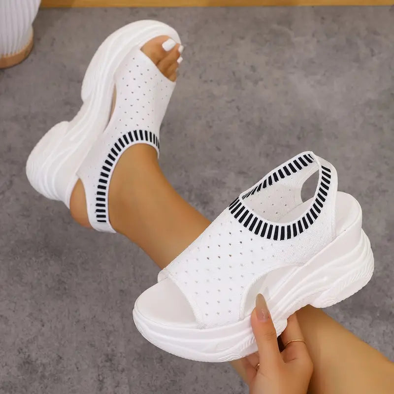 Pia™ | Comfortabele Orthopedische  Platform Sandalen