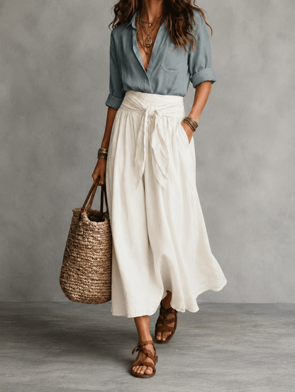 Liora™ | Elegante Blouse En Rok Set