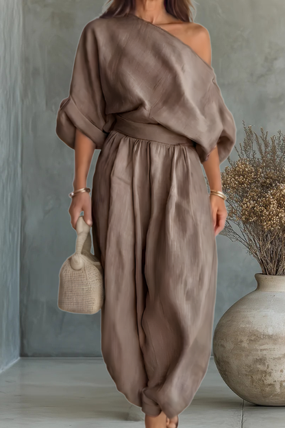 Mira™ | Stijlvolle Losse Twee Delige Set