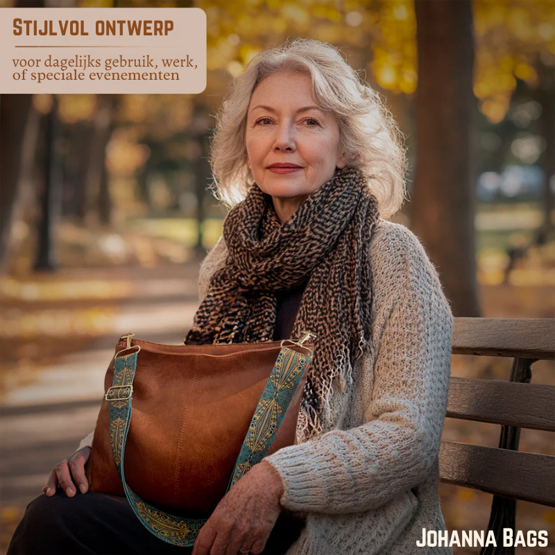 Chelsey’s Vintage Charme | Schoudertas van Vegan Leer