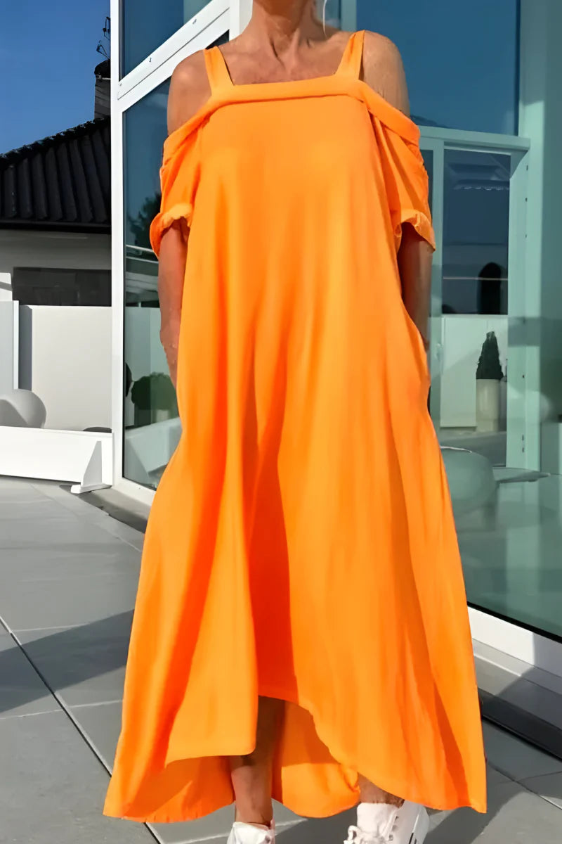 Nova™ | Lange Off-Shoulder Zomerjurk