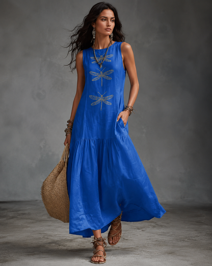 Maelys™ | Buikbedekkende Bohemian Maxi Jurk
