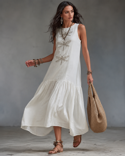 Maelys™ | Buikbedekkende Bohemian Maxi Jurk