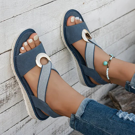 Juna™ | Stijlvolle Ring Sandalen
