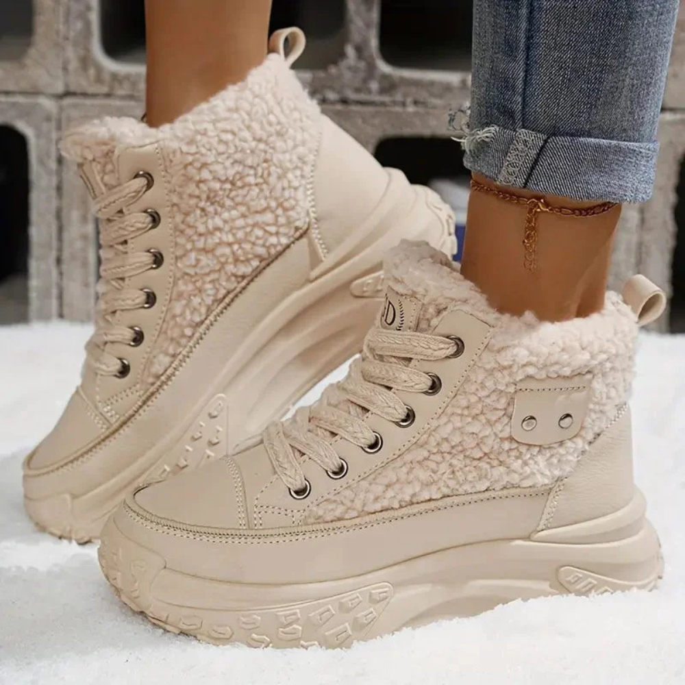 Kamilla™ | Warme gevoerde winterboots met dikke zool 6