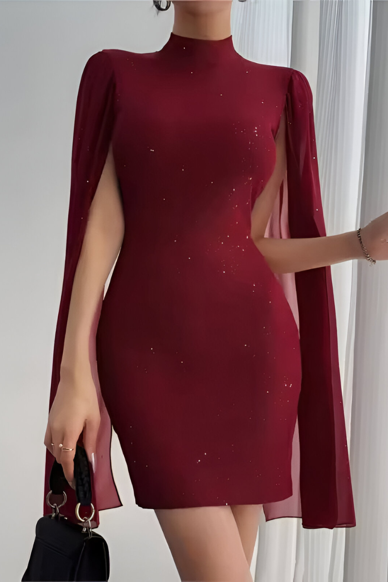 Liora™ | Moderne Shimmer Minijurk