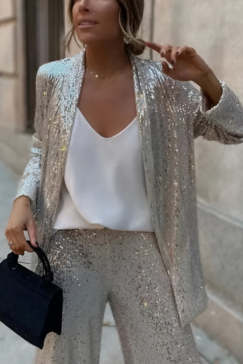 Zami™ | Elegante Sequin Two Piece Set