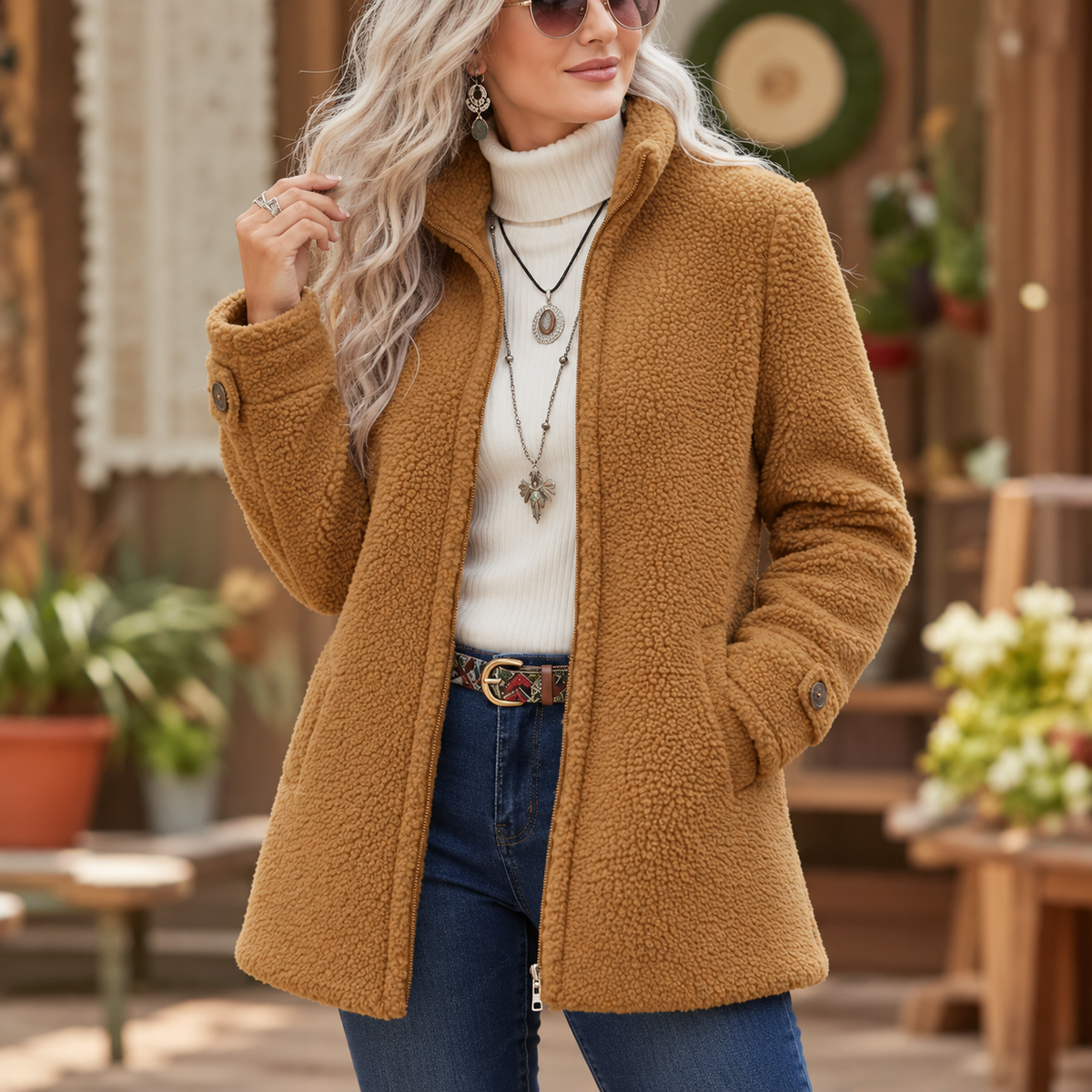 Livia™ | Comfortabele Fleece Jas
