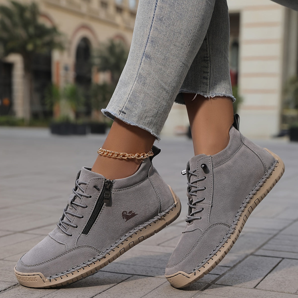 Elva™ | Comfortabele Orthopedische Sneakers met Rits 15