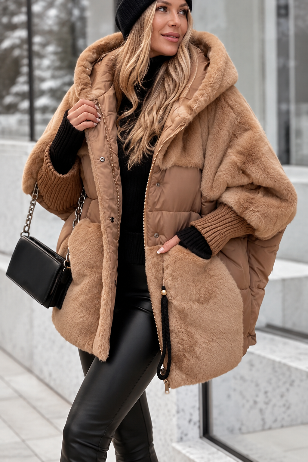 Isabelle™ | Warme Jas met Capuchon