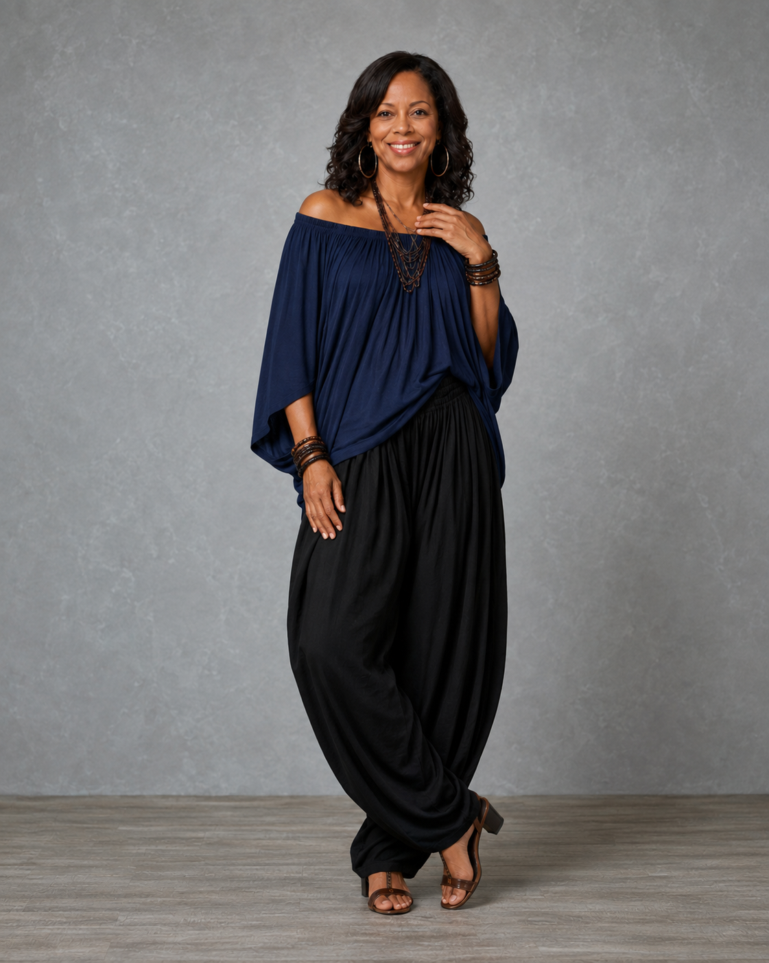 Maïlys™ | Relaxte Off-Shoulder 2-Delige Set