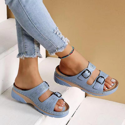 Emma™ | Comfortabele Gesp Sandalen