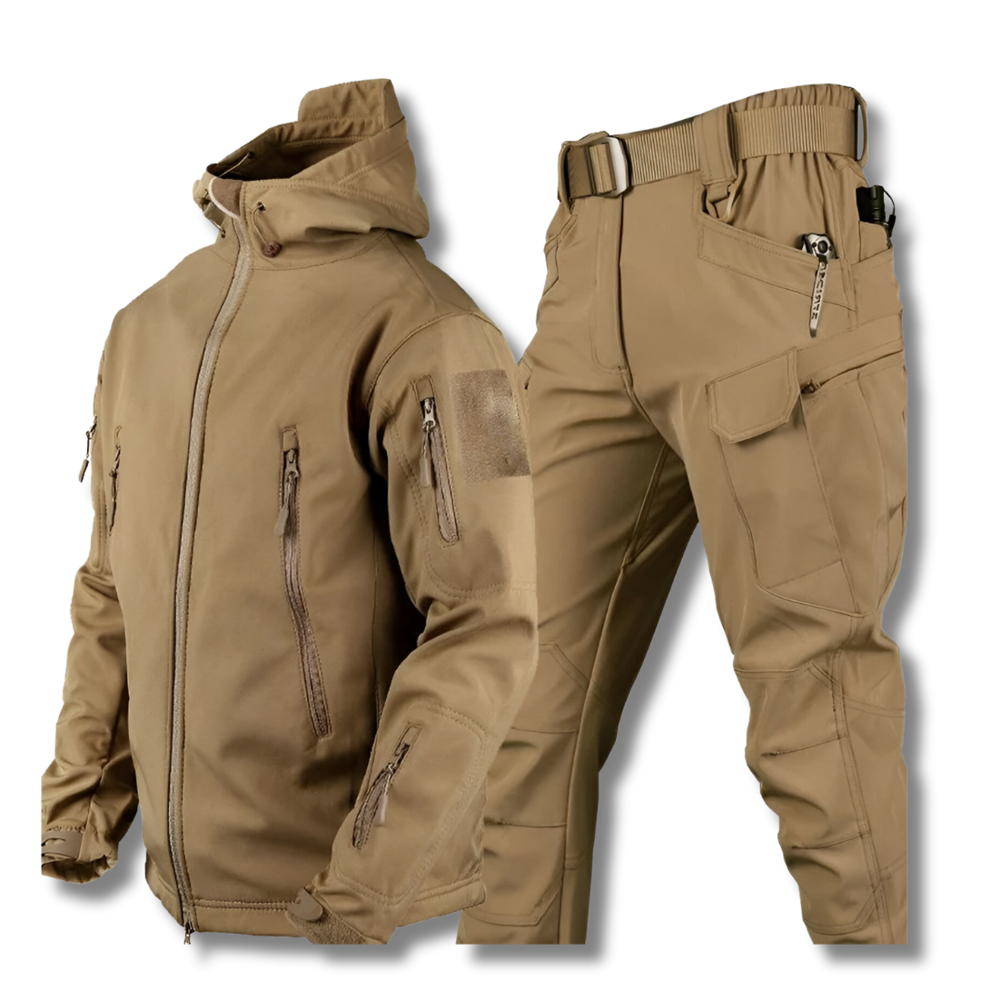 Uno™ | Extra Warme Tweedelige Set met Jas en Broek 2