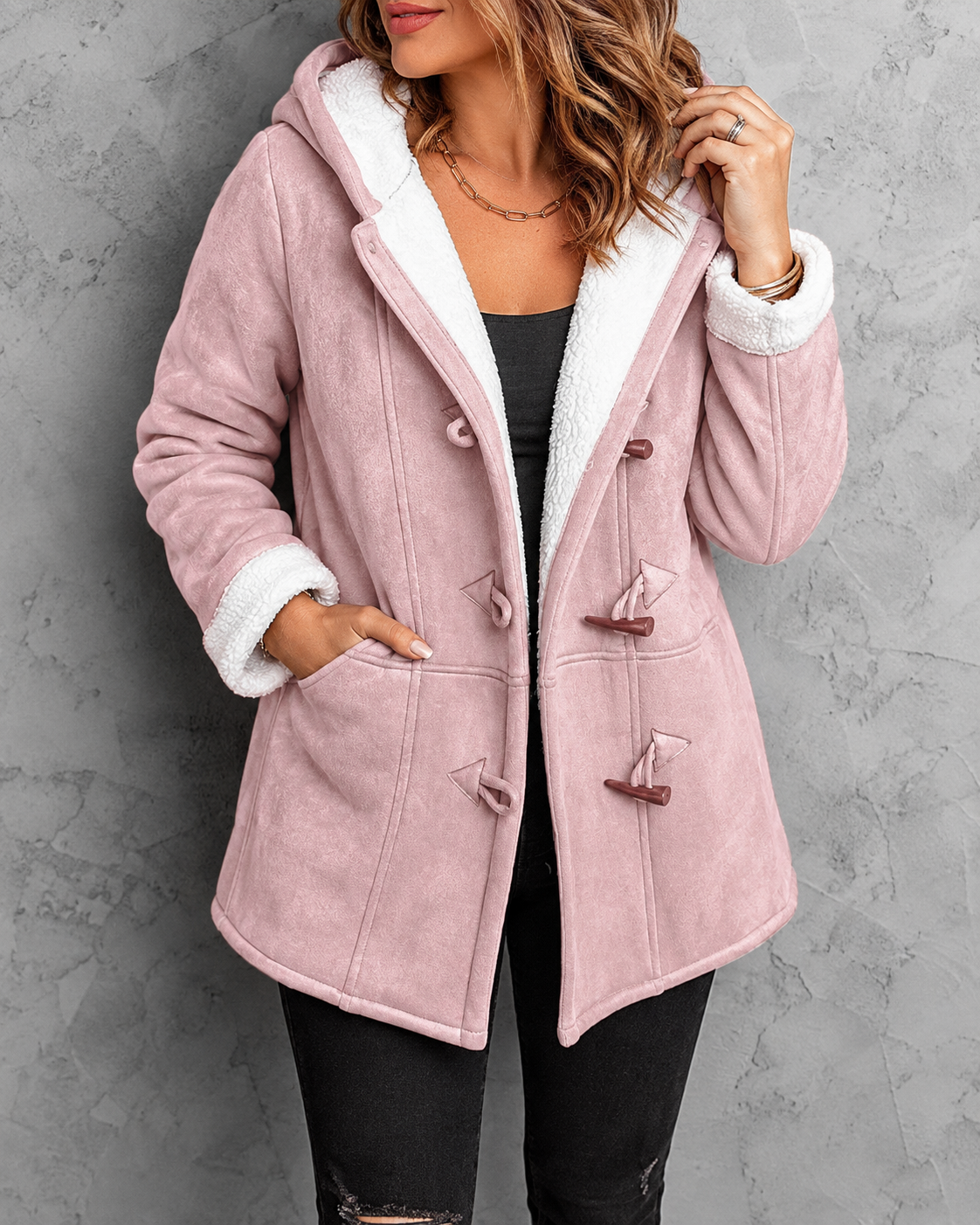Nora™ | Comfortabele Jas met Capuchon en Zachte Voering
