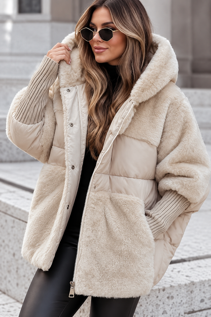 Isabelle™ | Warme Jas met Capuchon