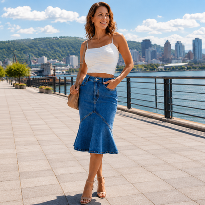 Ivessa™ | High Waisted Tummy Control Rok