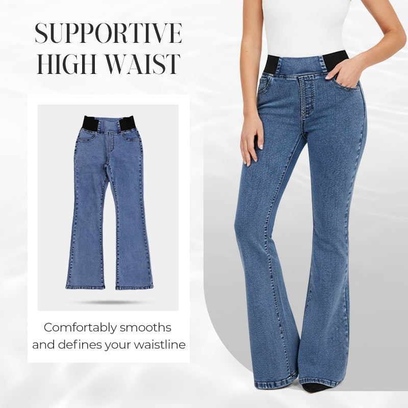 Tara Test ™ | Moderne stretch flare jeans