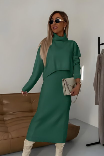 Mirea™ | Elegante gebreide tweedelige set