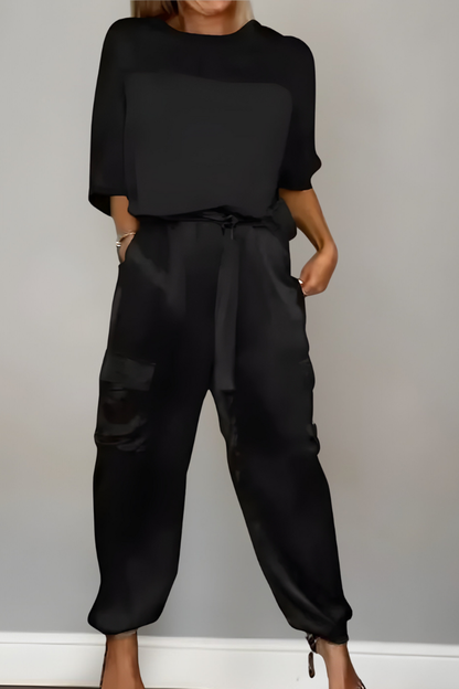 Enya™ | Elegante Zijdezachte Matching Set