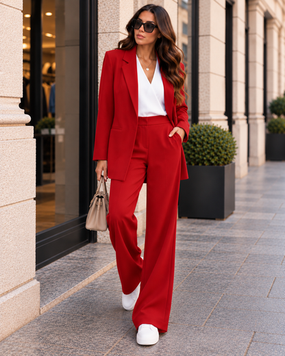 Elva™ | Elegant Driedelig Damespak