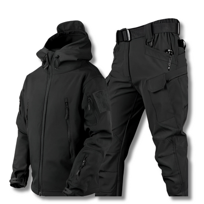 Uno™ | Extra Warme Tweedelige Set met Jas en Broek
