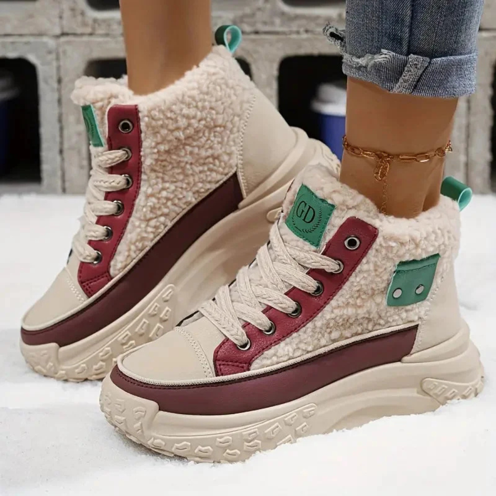 Kamilla™ | Warme gevoerde winterboots met dikke zool 9