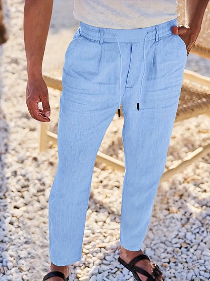 Rens™ | Casual Broek Met Koord