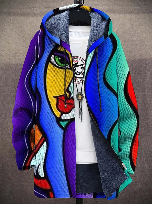 Allira™ | Luxe Cardigan met Artistieke Inspiratie