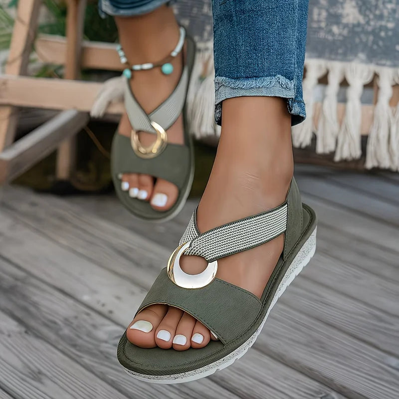 Juna™ | Stijlvolle Ring Sandalen