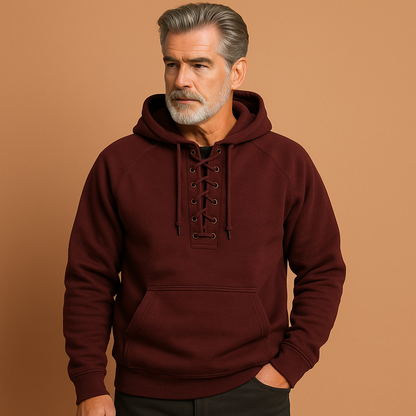 Lorin™ | Hoodie met veterdetail