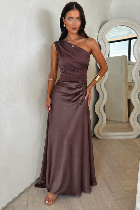 Joelle™ | Stijlvolle One-Shoulder Gala Jurk