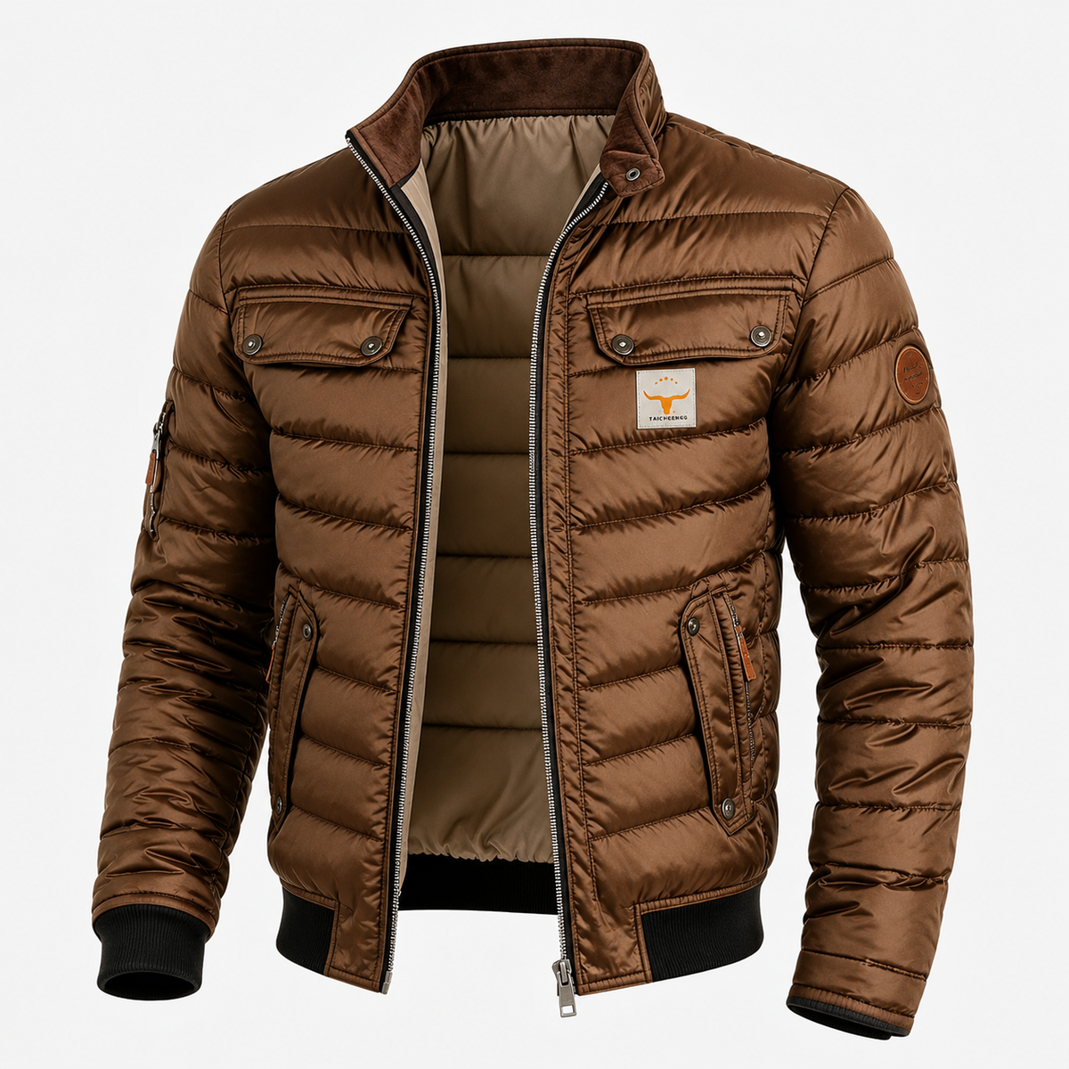 Luuk™ | Vintage Gewatteerde Tussenjas 6