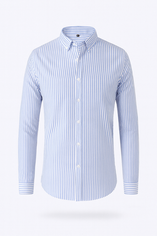Elegante gestreepte overhemd