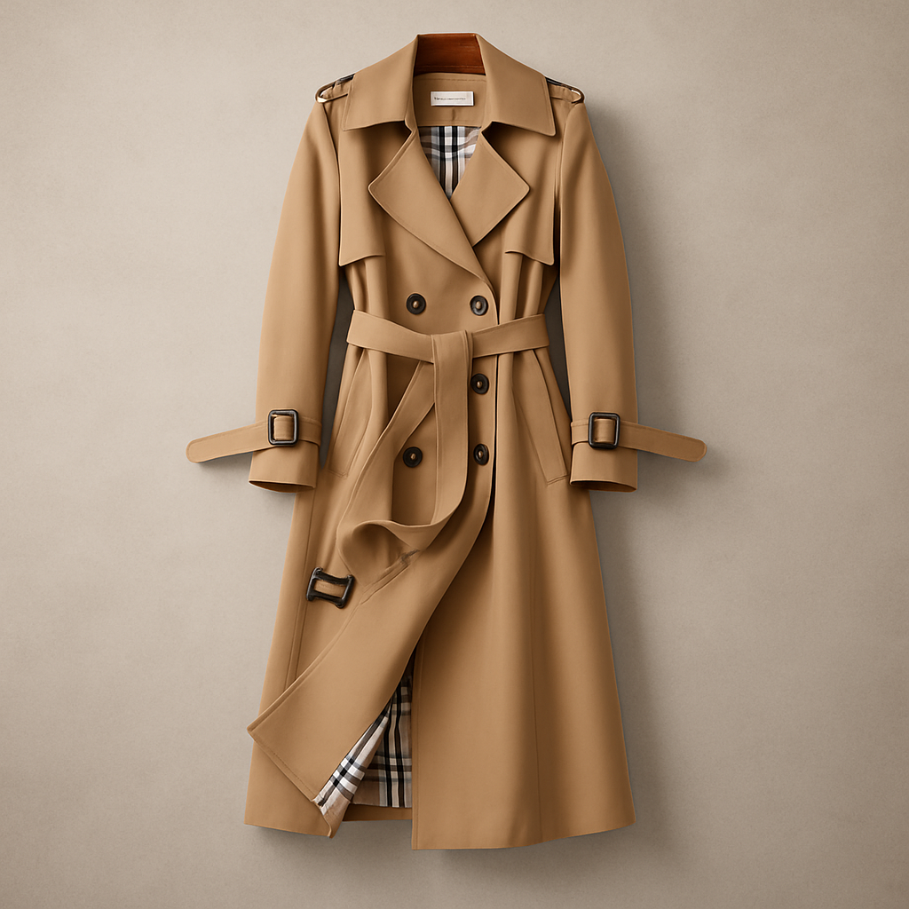 Elva™ | Tijdloze Klassieke Trenchcoat 2