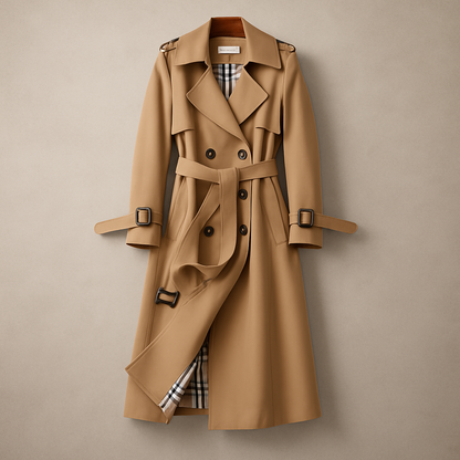 Elva™ | Tijdloze Klassieke Trenchcoat 2