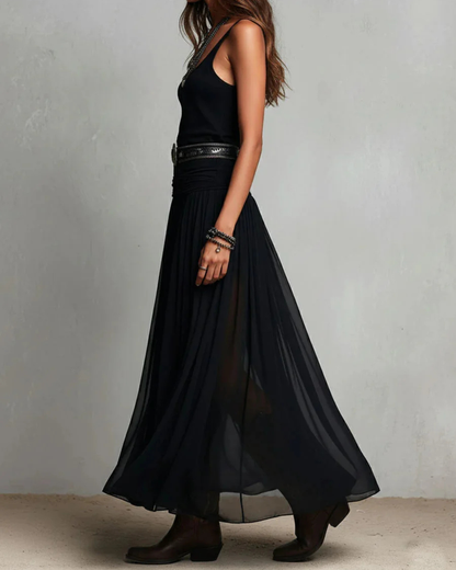 Feline™ | Stijlvolle Transparante Rok Set