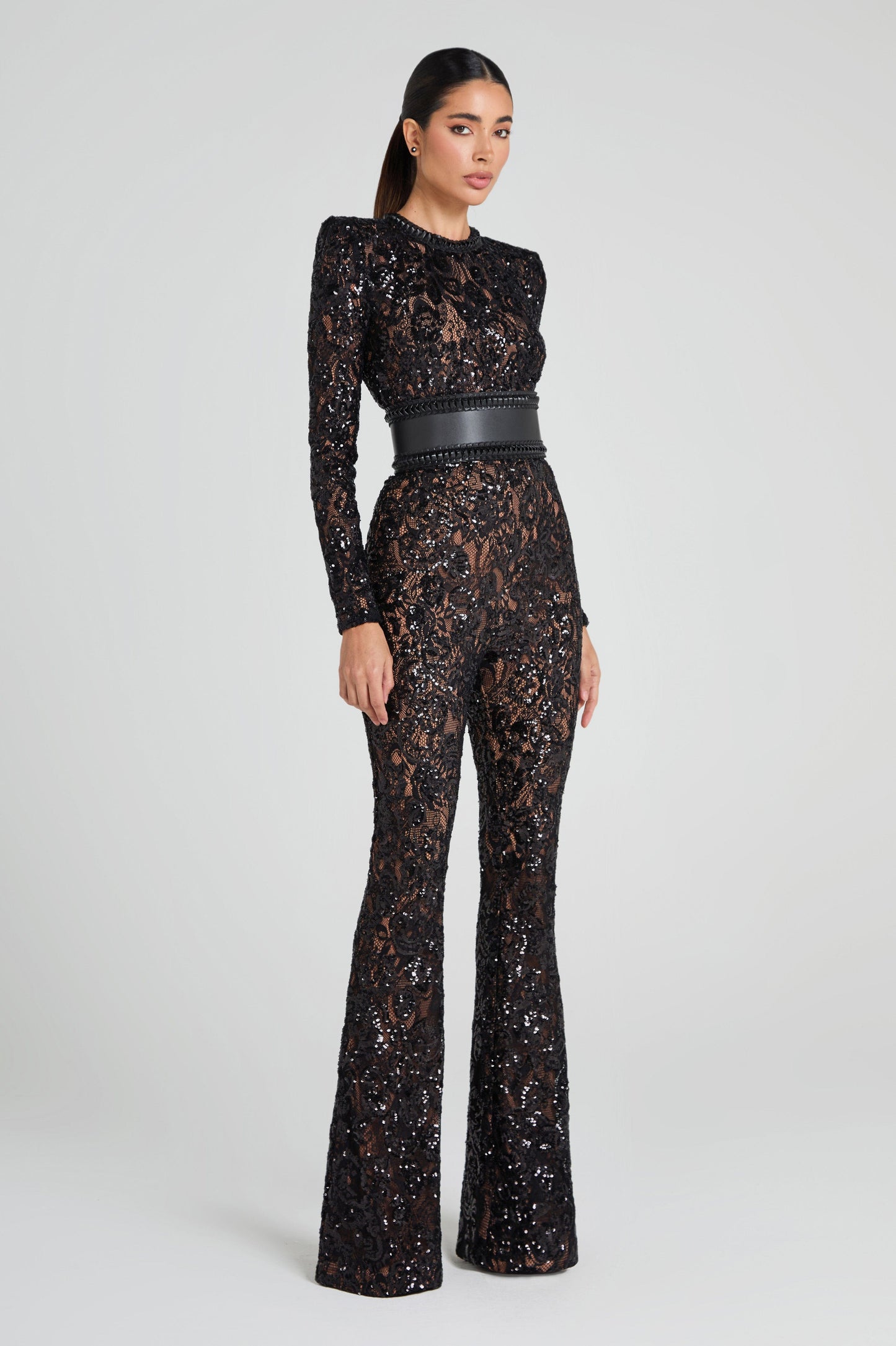 Serin™ | Elegante Pailletten Jumpsuit