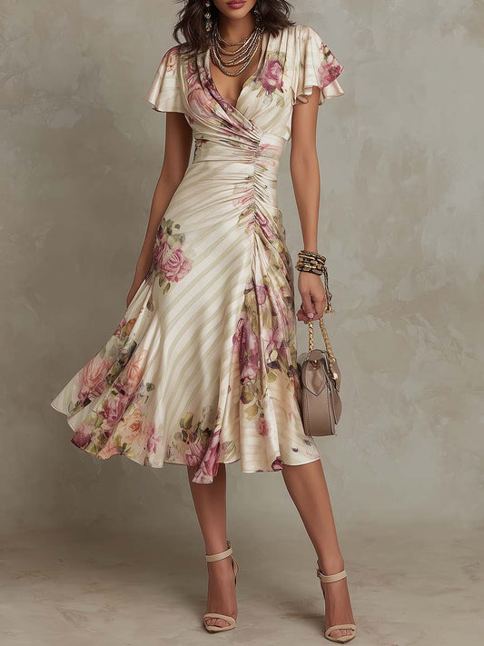 Vina™ | Stijlvolle Wikkel Midi Jurk (copy)