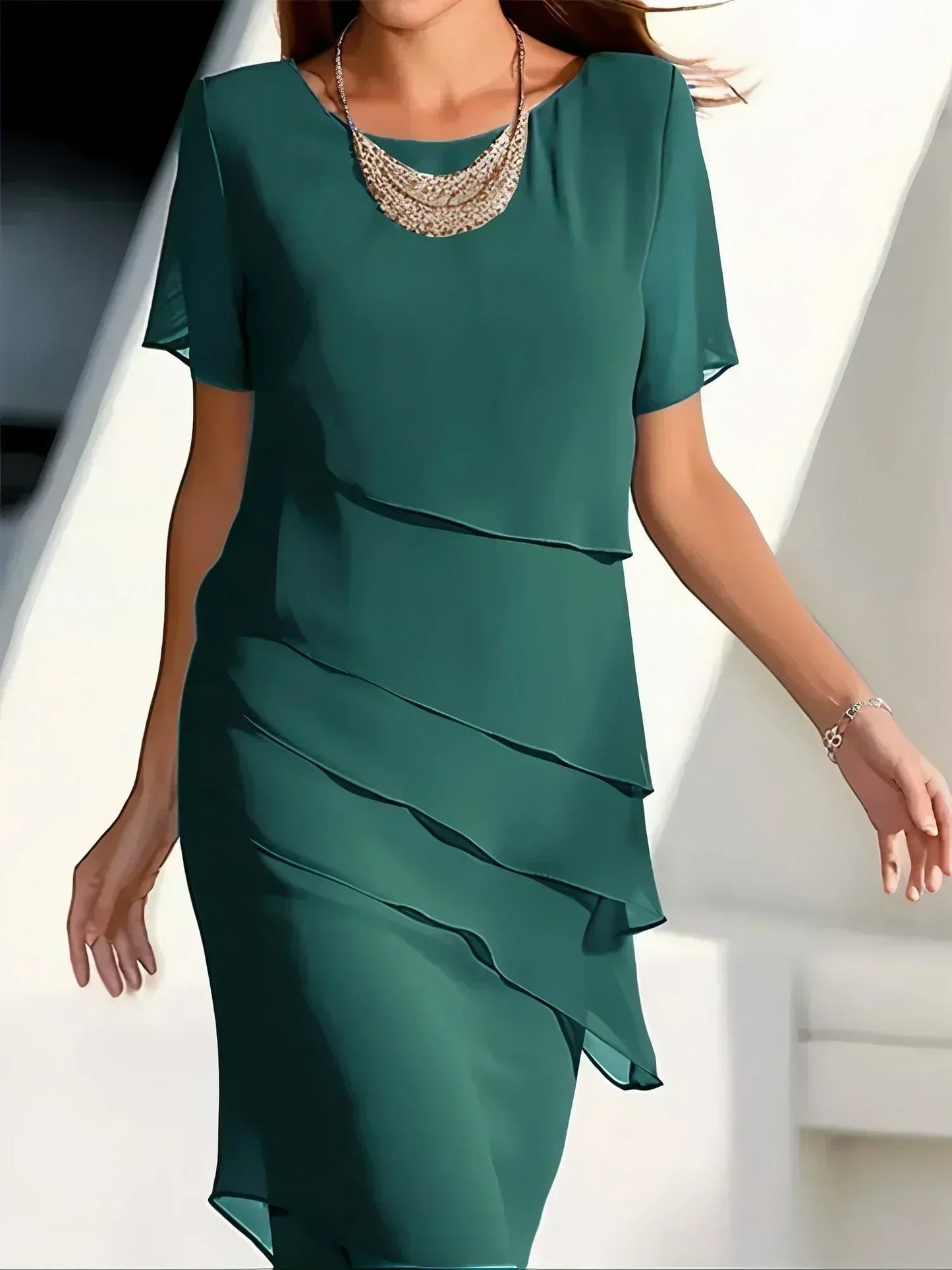 Sena™ | Elegante Midi Jurk
