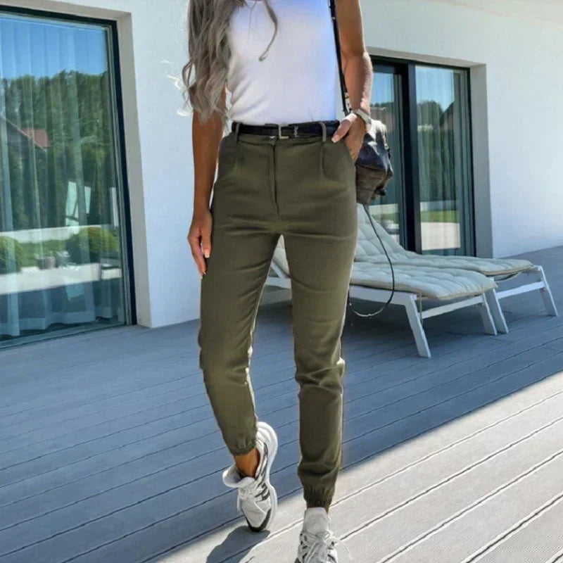 Noémie™ | Casual elastische broek
