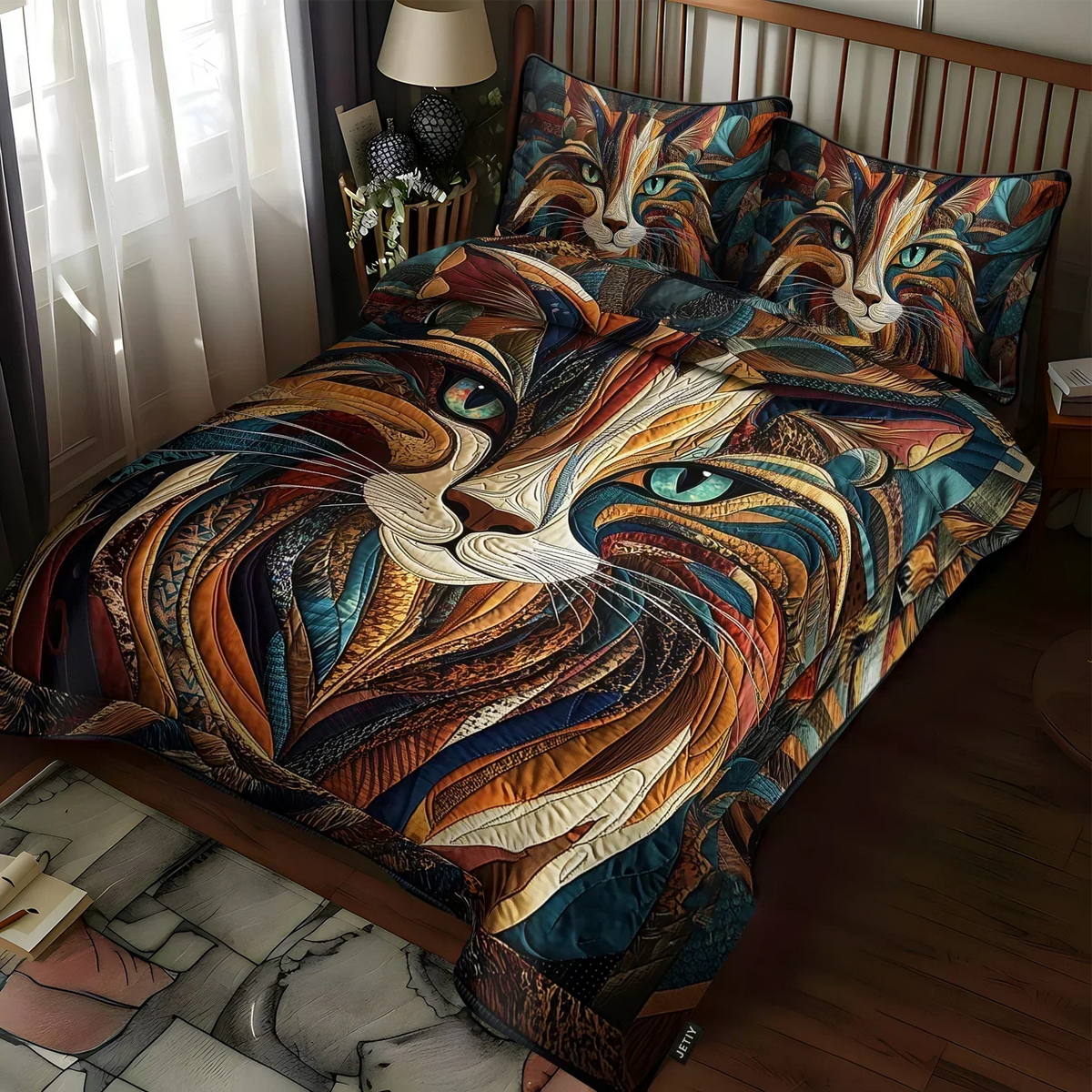 Matelassée Bedset 3 Stukken – Zachte Ronronningen