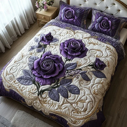 Matras Dekbedovertrek Set van 3 Stukken – Violette Roze