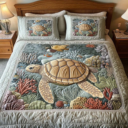 3-delige Matras Set – Zeeschildpadden