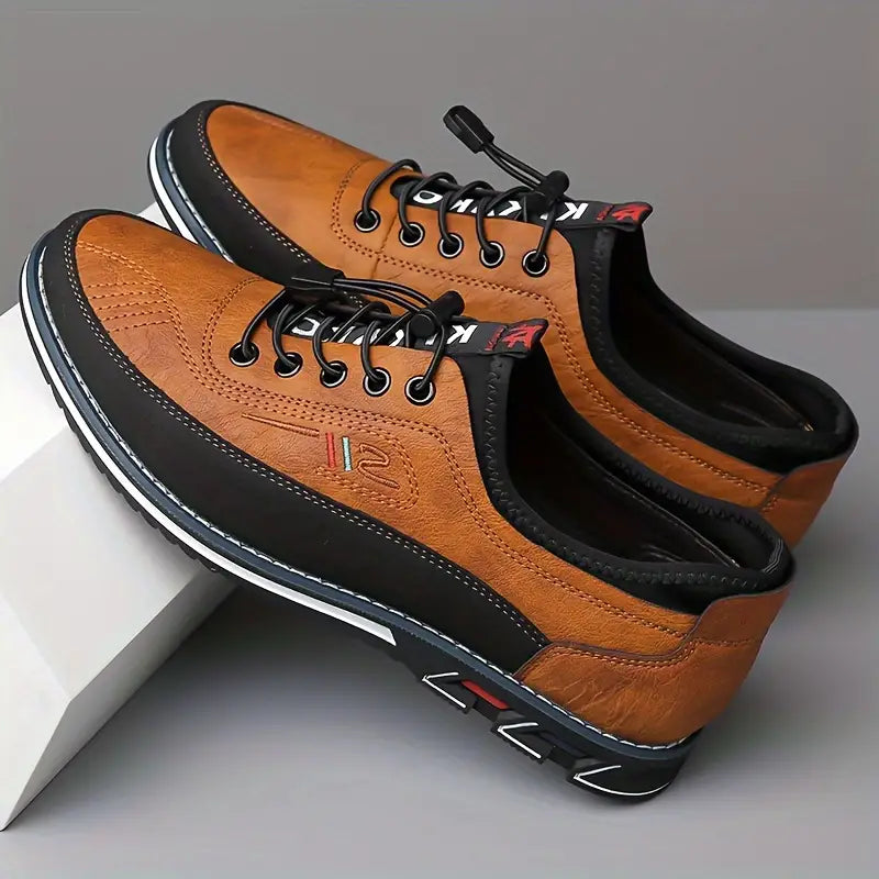 Zeno™ | Comfortabele Orthopedische Leren Schoenen 7