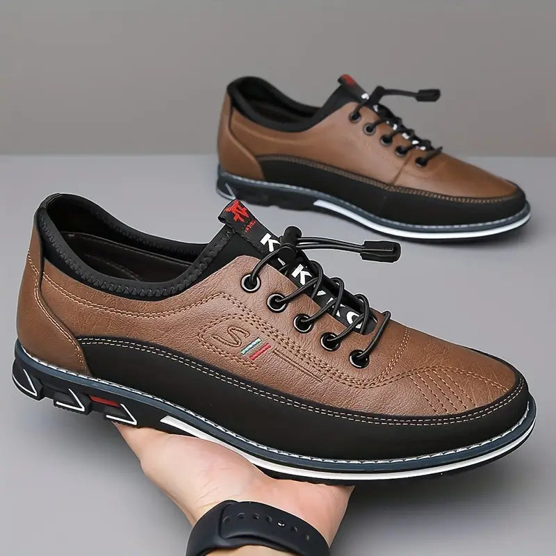 Zeno™ | Comfortabele Orthopedische Leren Schoenen 9